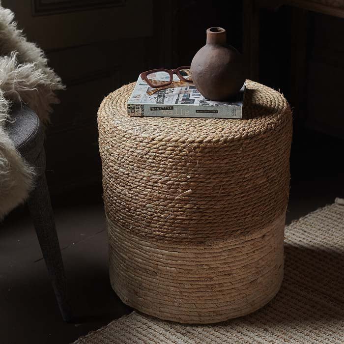 Hadlow Woven Rope Stool