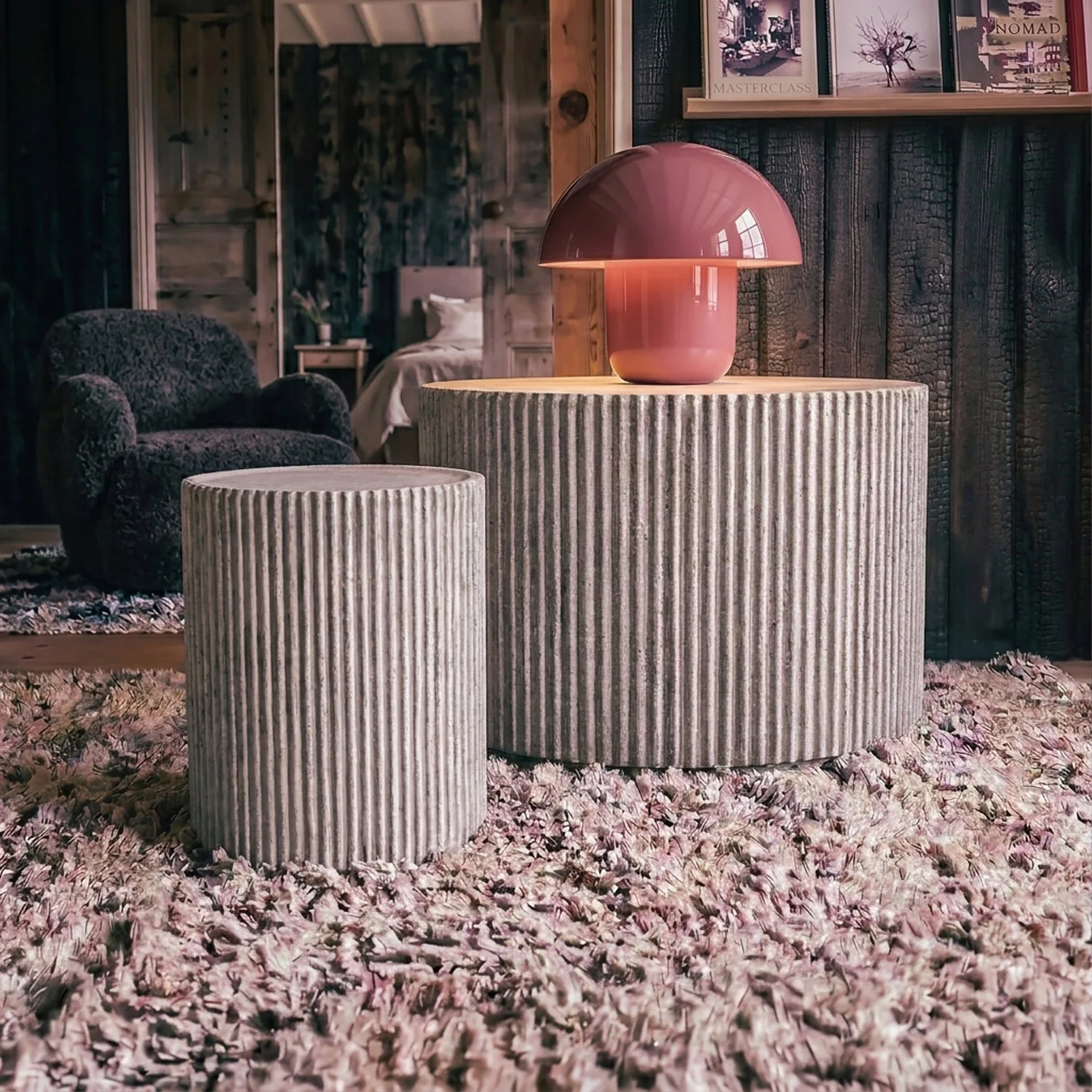 Hereford Stone Side Table - Image 2