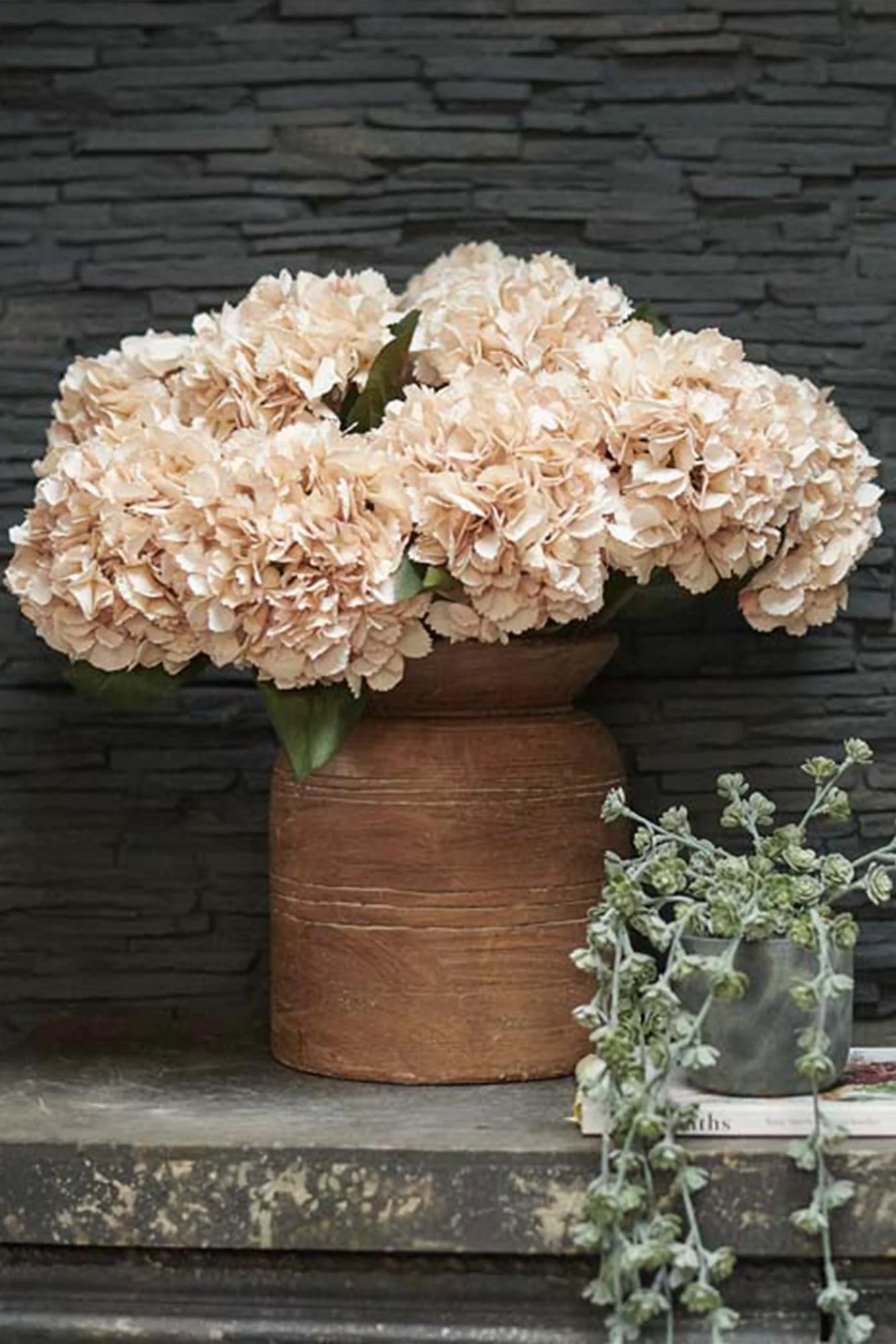 Artificial Hydrangea Vanilla - Image 5