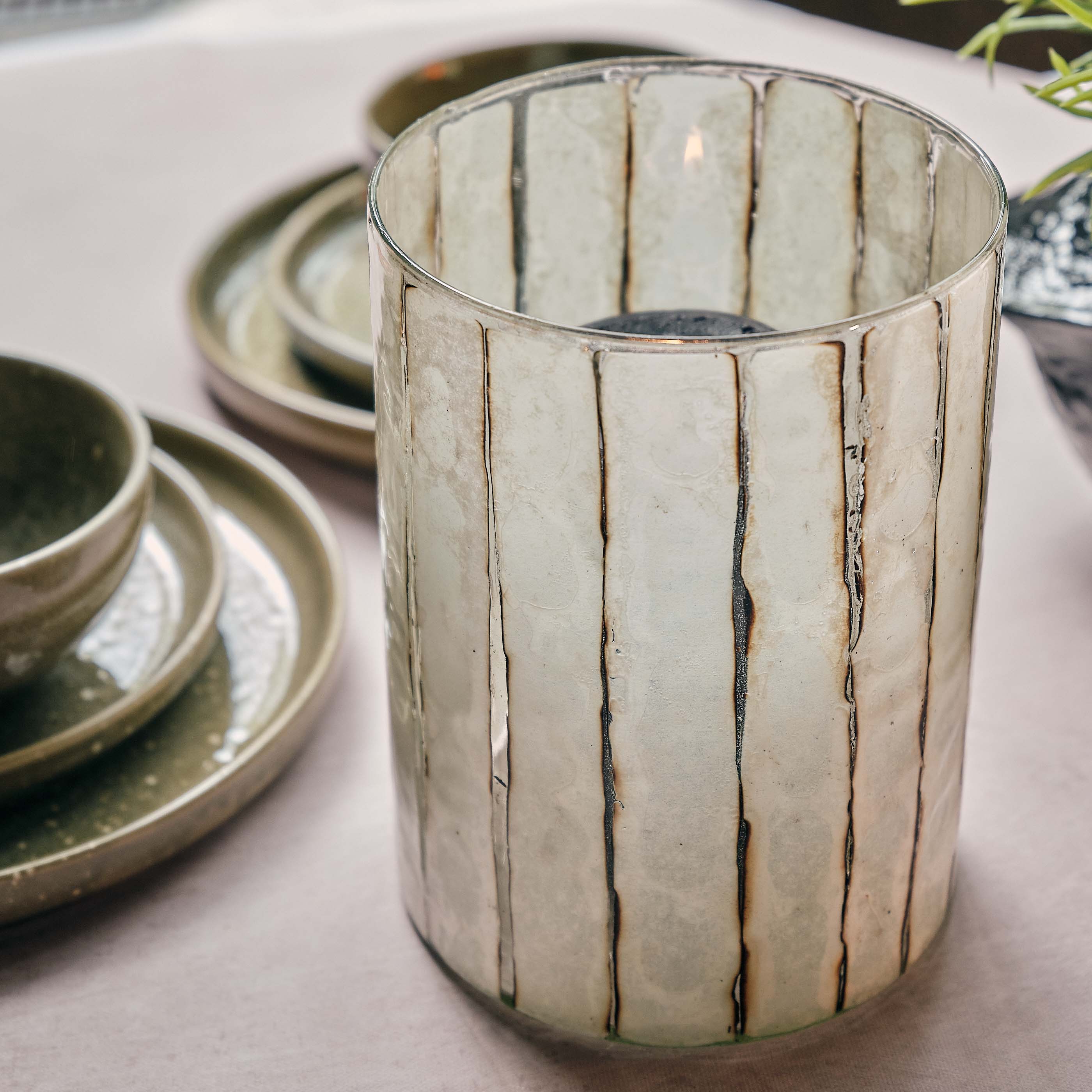 Indiana Glass Candle Holder - Image 2