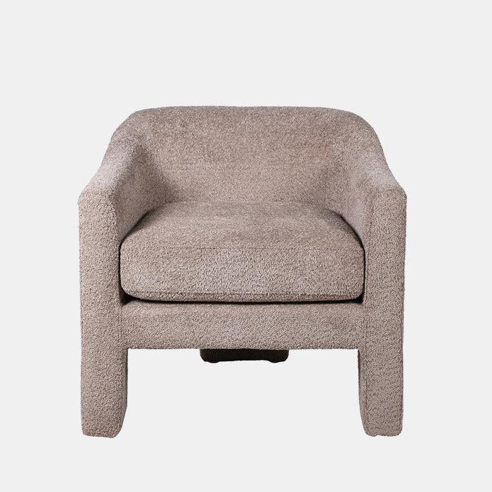 Ingram Grey Boucle Armchair