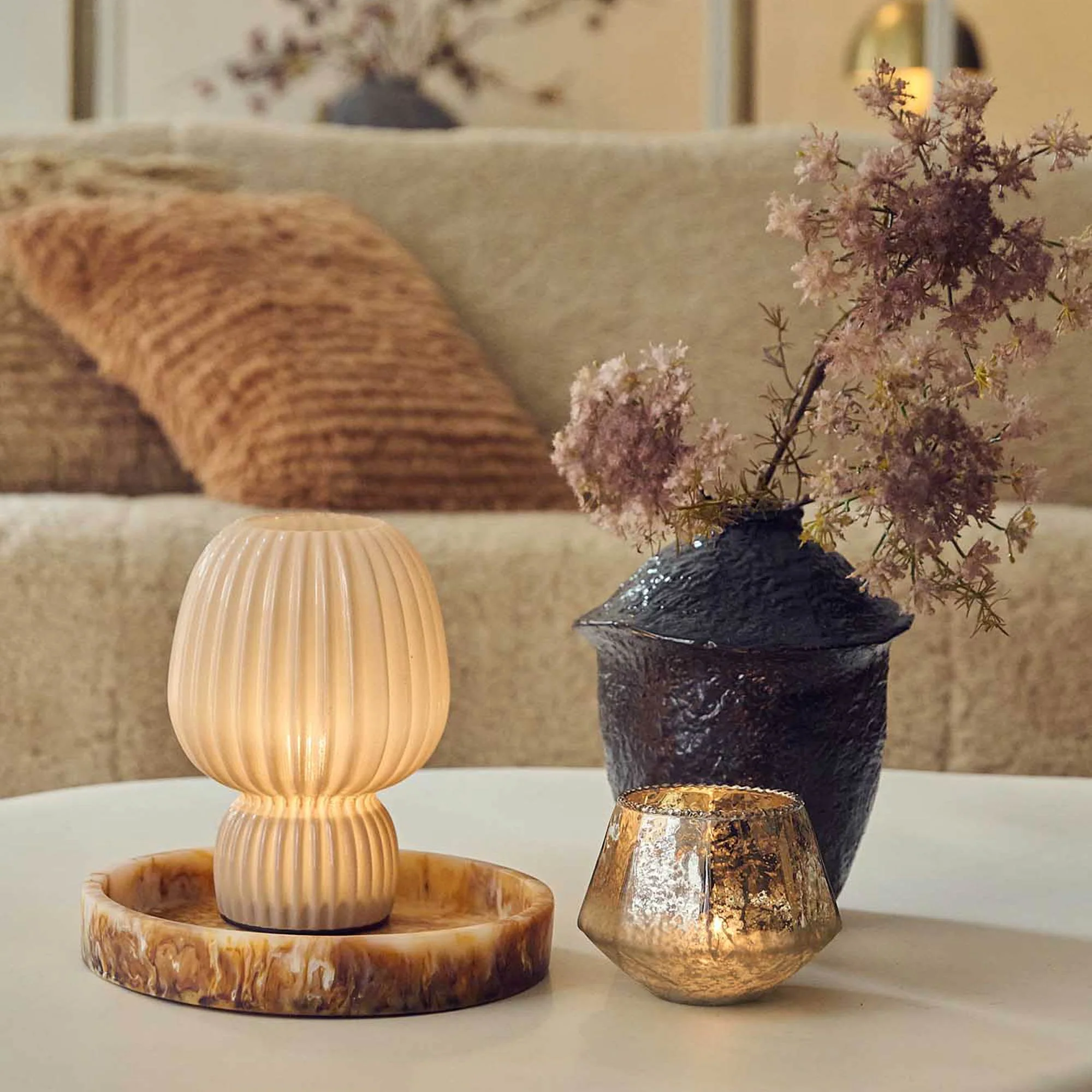 Juliana Glass Candle Holder