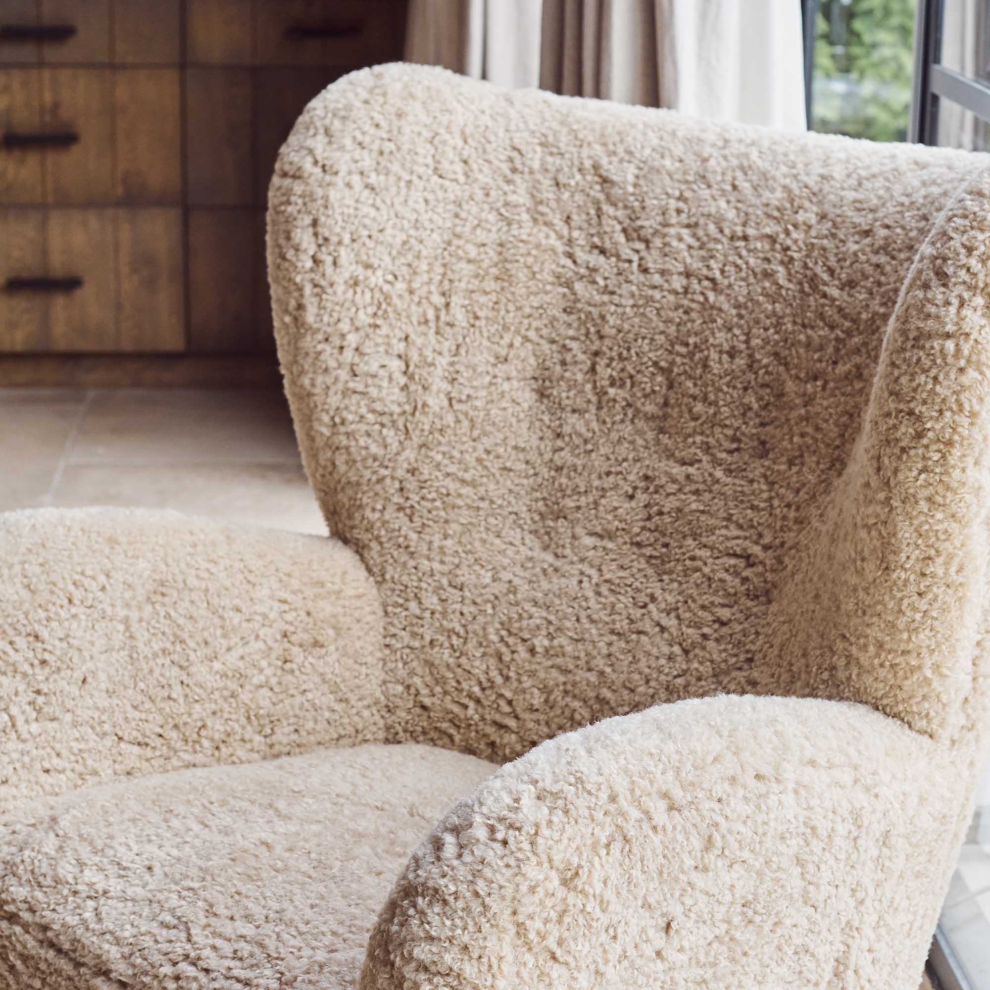 Karina Faux Fur Armchair - Image 7