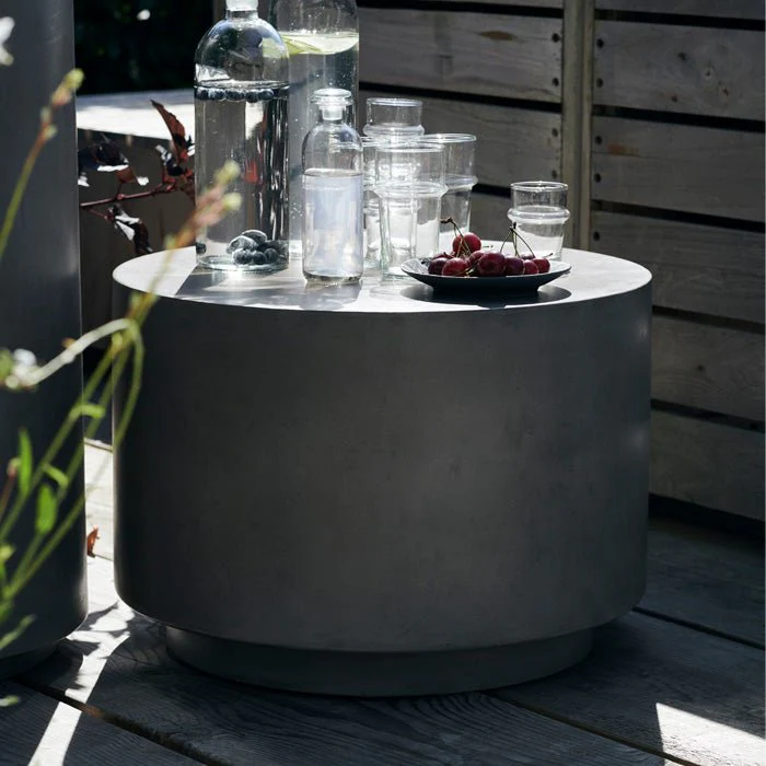 Lander Concrete Side Table - Medium - Image 2