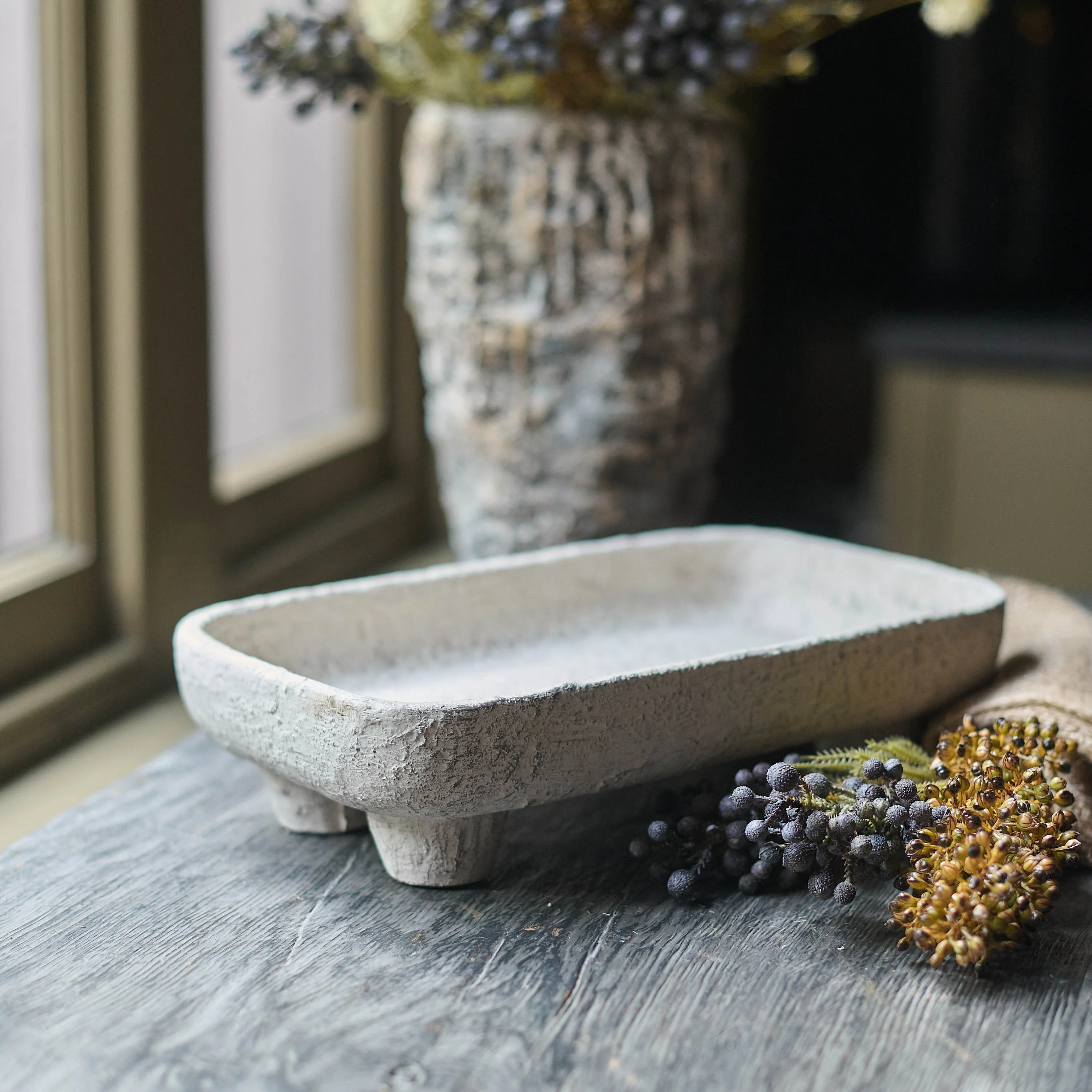 Large Morella Tray, Cream - Image 2