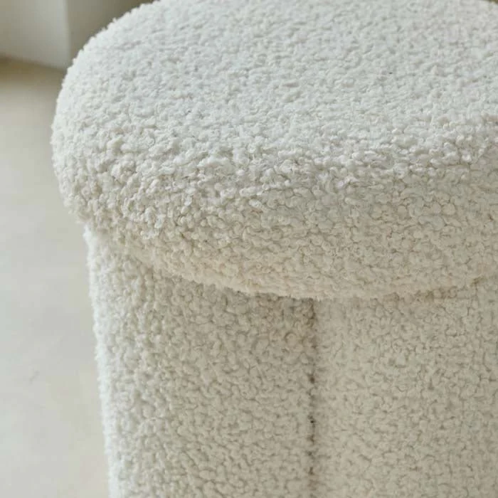 Lena Boucle Stool - Image 3