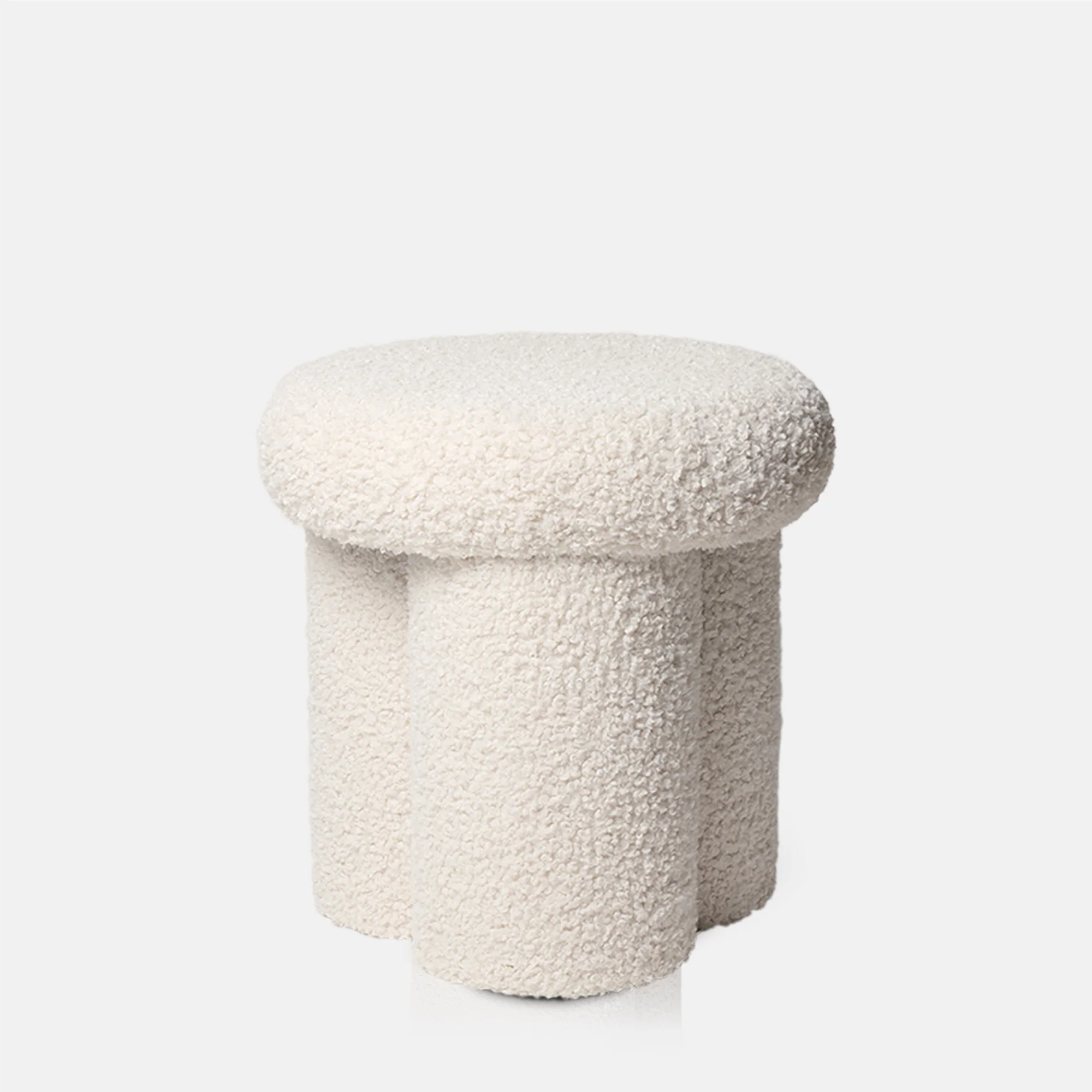 Lena Boucle Stool - Image 4