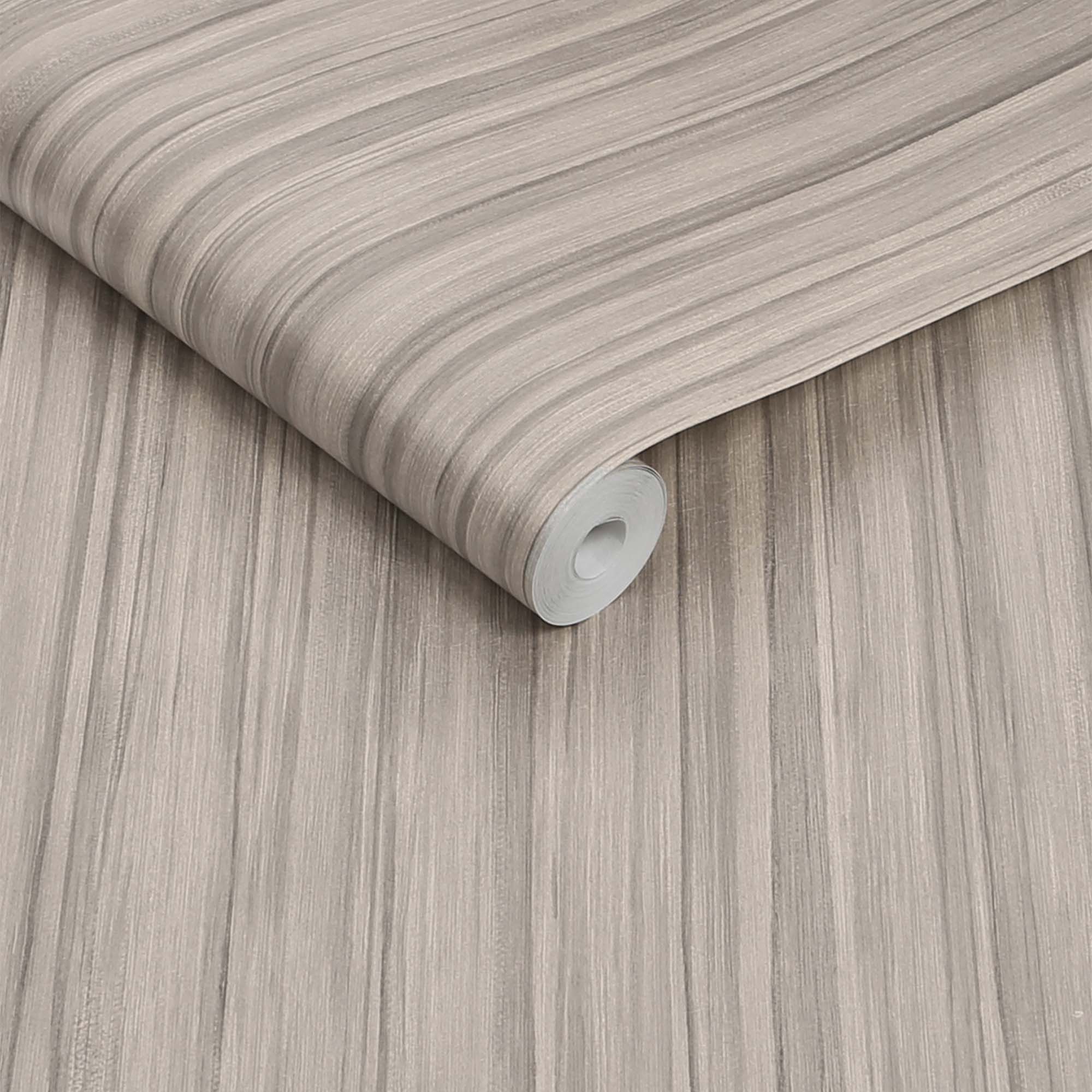 Linear Luxe Wallpaper, Pewter - Image 5
