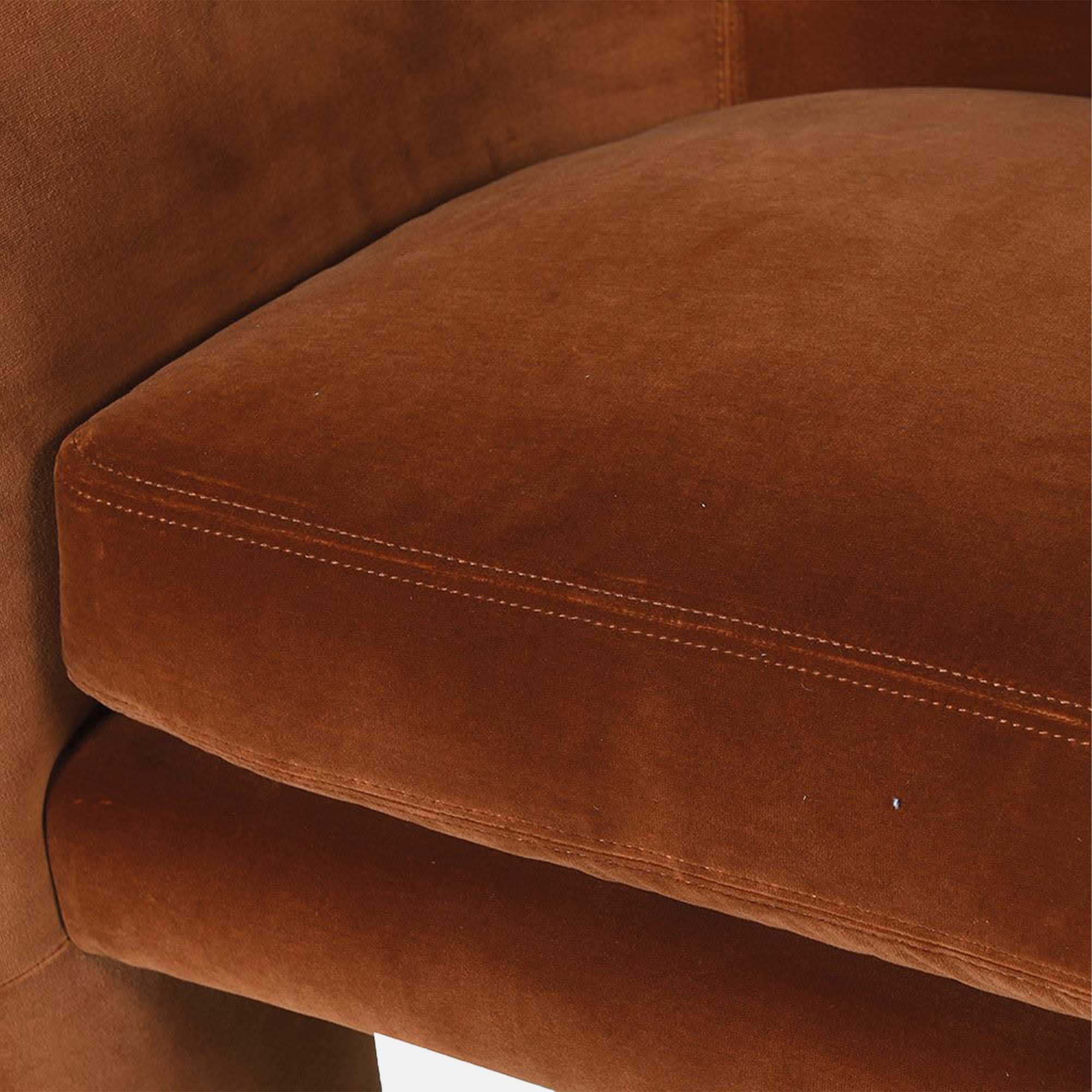 Mapesbury Velvet Armchair - Image 2