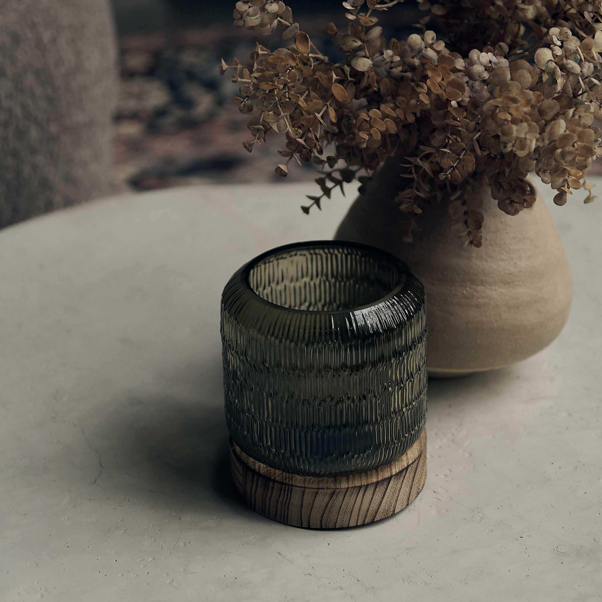 Marielle Portable Table Lamp, Slate - Image 3