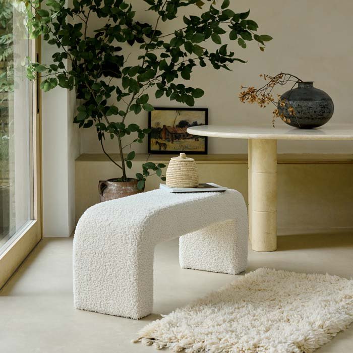 Maura Boucle Bench - Image 2