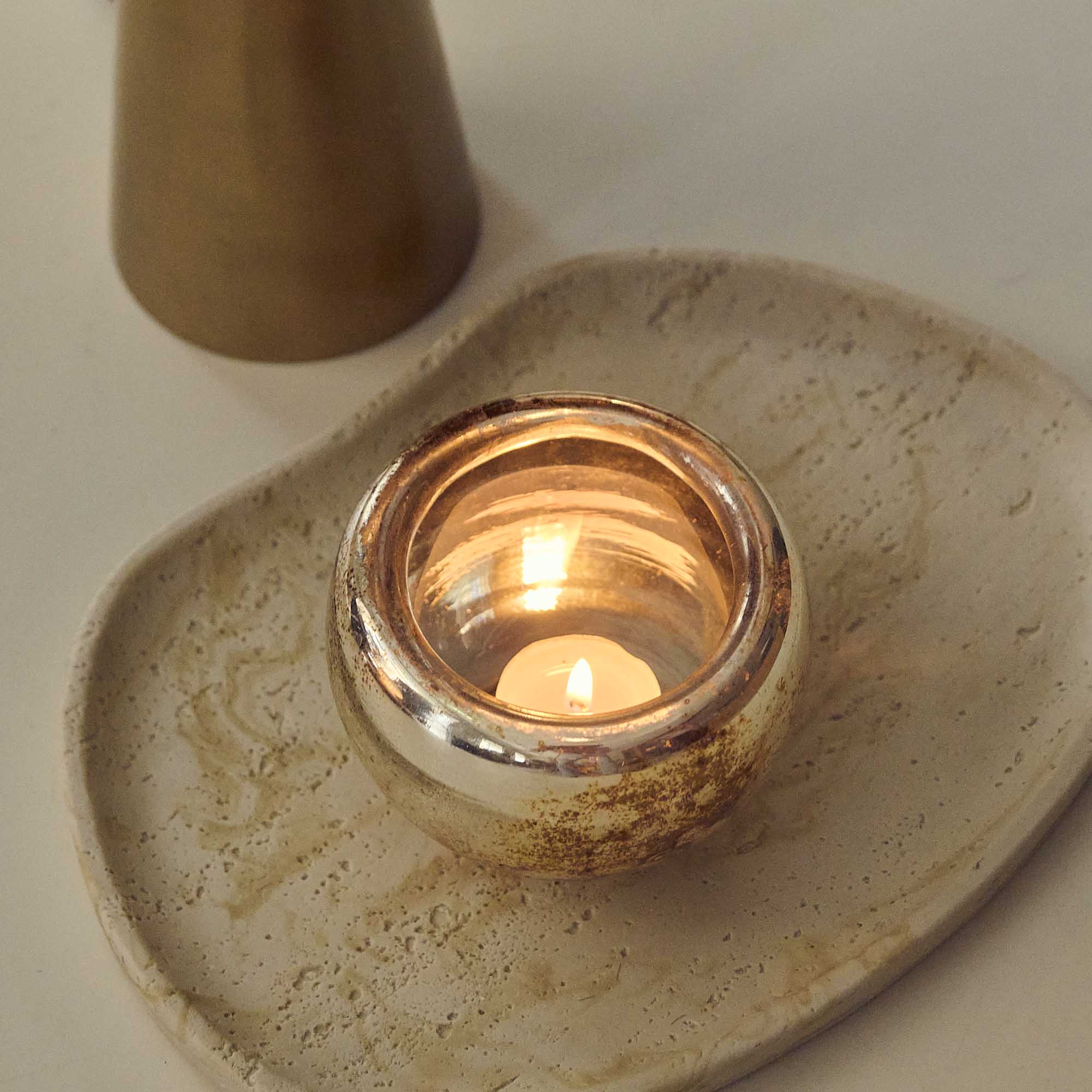 Melva Glass Candle Holder - Set of 2 - Image 3