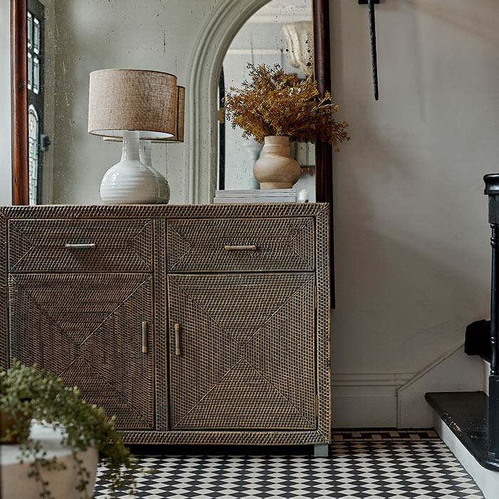 Merida Natural Rattan Cabinet - Image 2