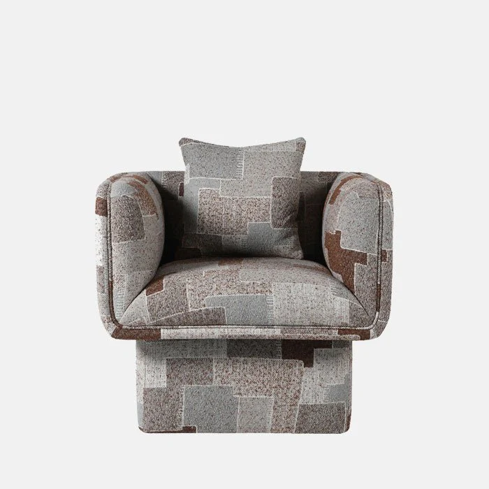 Monmouth Patterned Armchair - Ex Display - Image 4