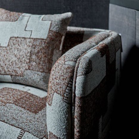 Monmouth Patterned Armchair - Ex Display - Image 6