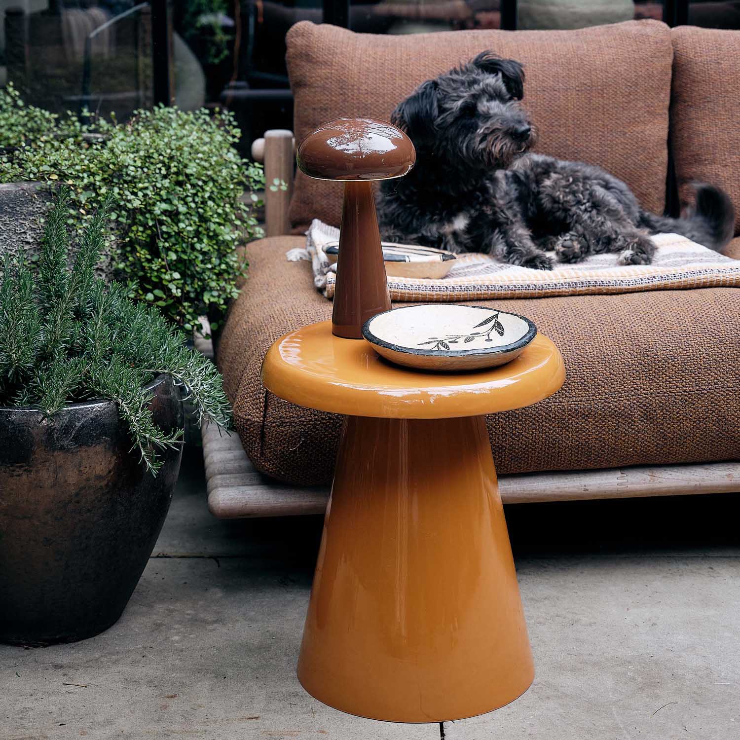 Monroe Enamel Side Table - Image 5