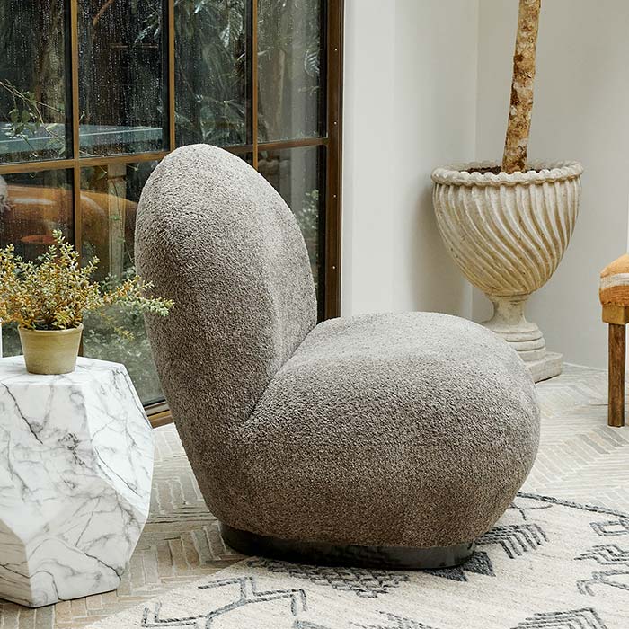 Narata Boucle Accent Chair - Image 5