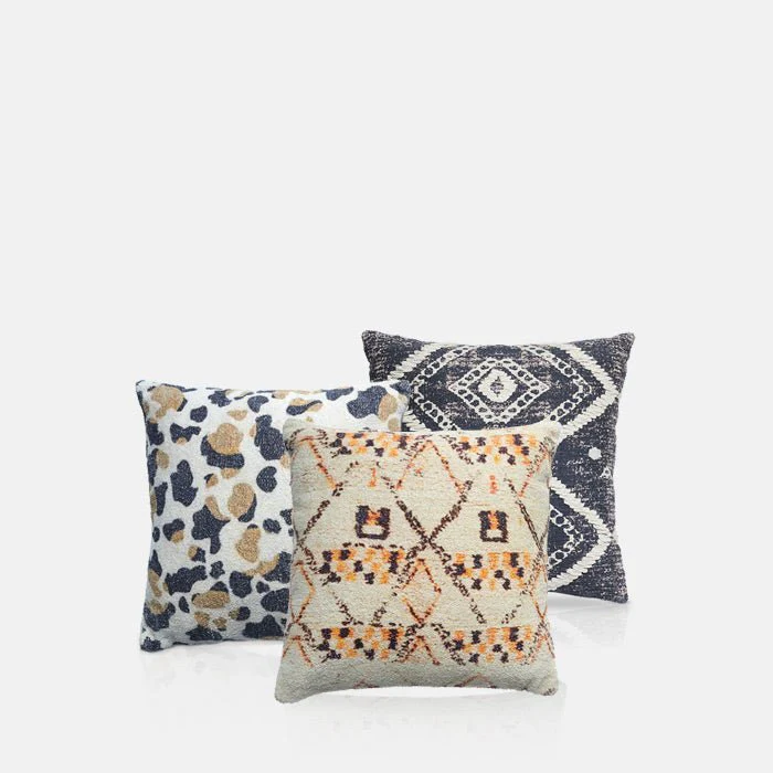 Patterned Cushion Trio - Image 4