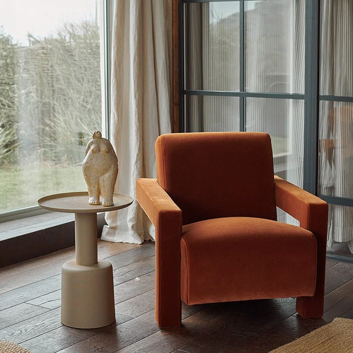 Phoenix Velvet Armchair - Image 2