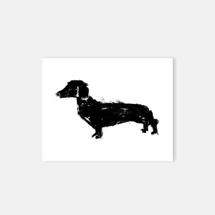 Poppy Dog Print