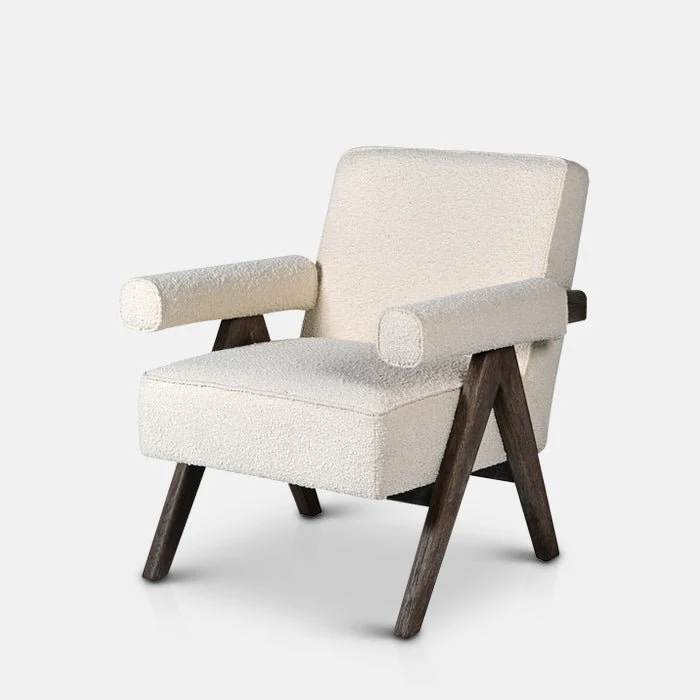 Realta Cream Boucle Armchair