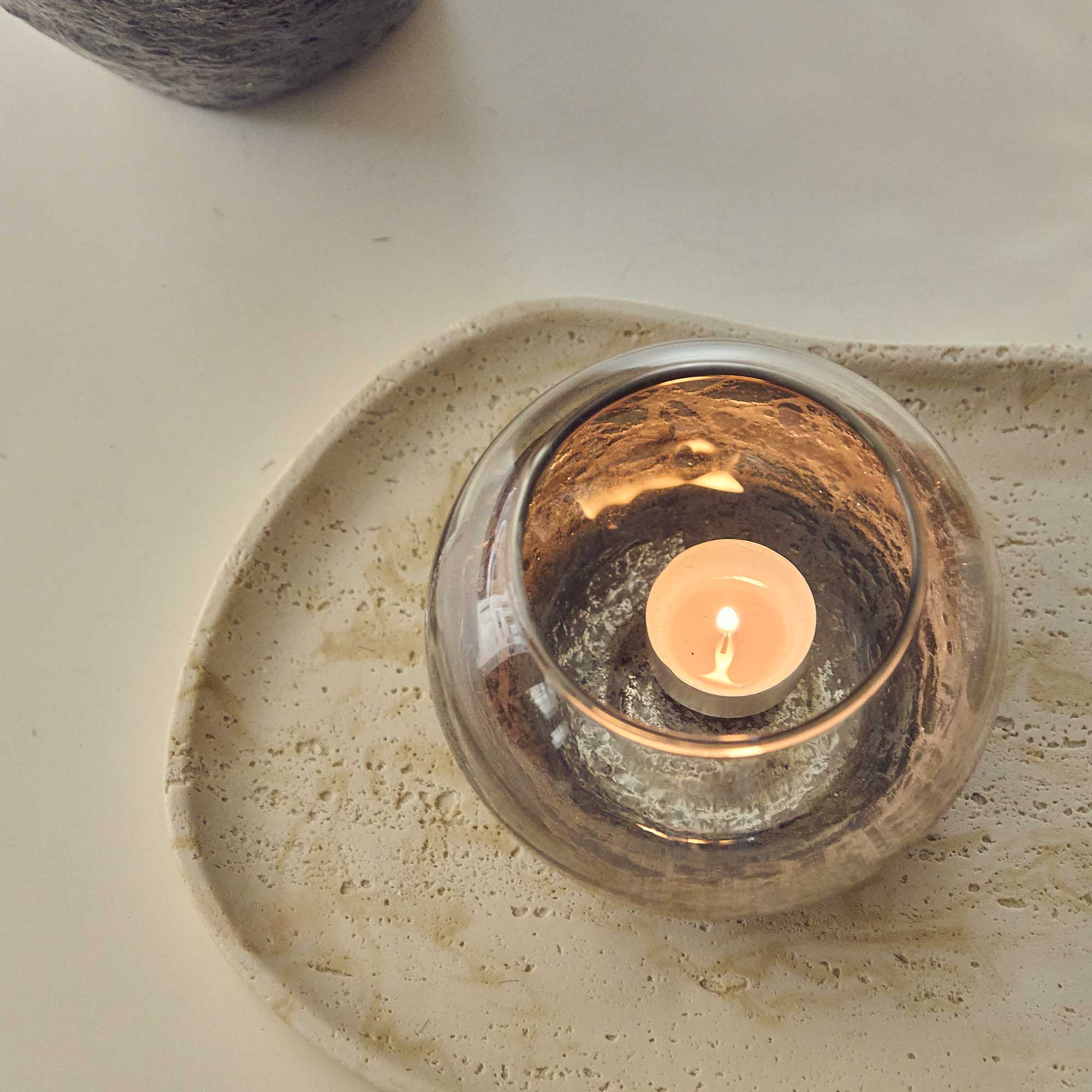 Reid Glass Candle Holder - Set of 2 - Image 3