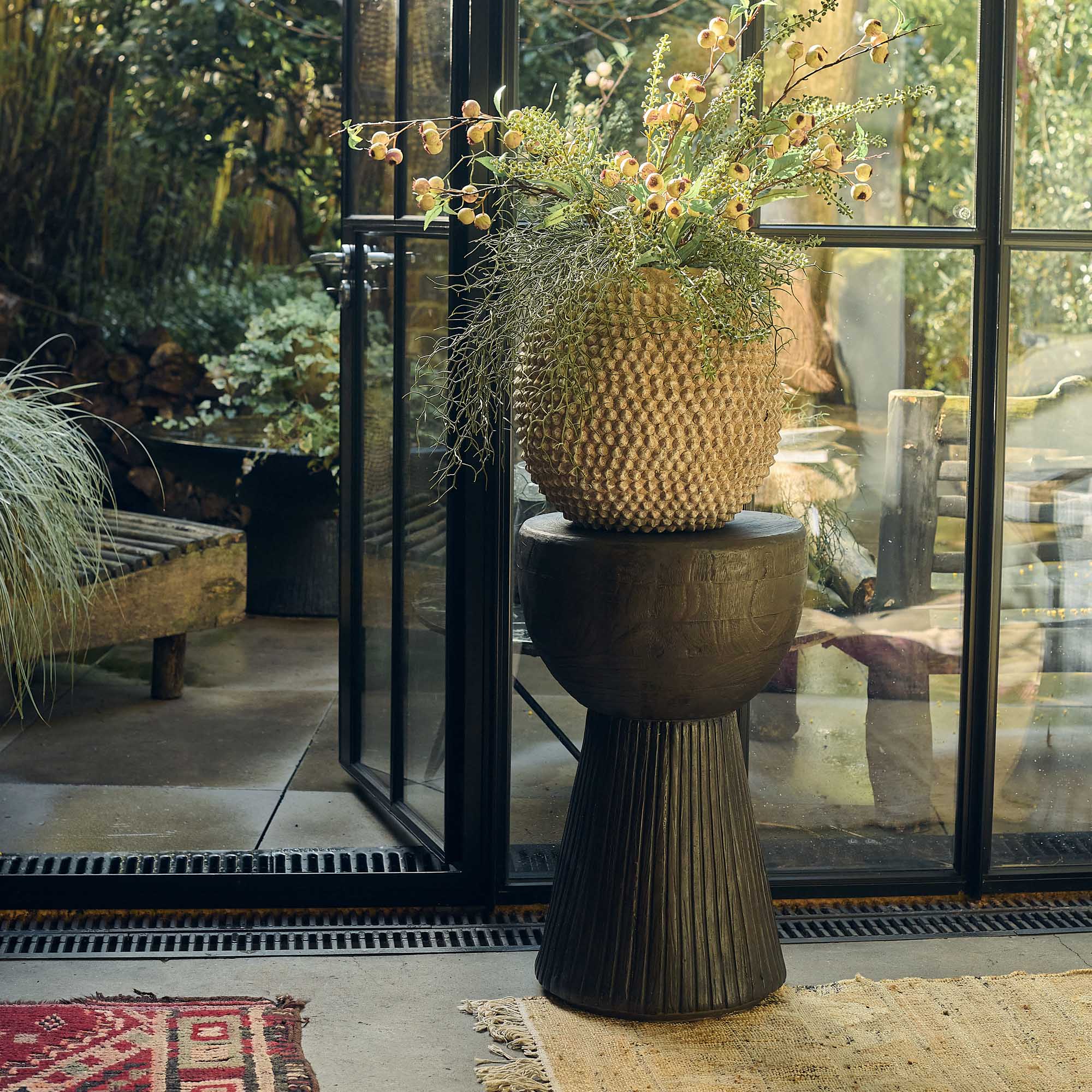 Ronan Black Side Table - Image 2