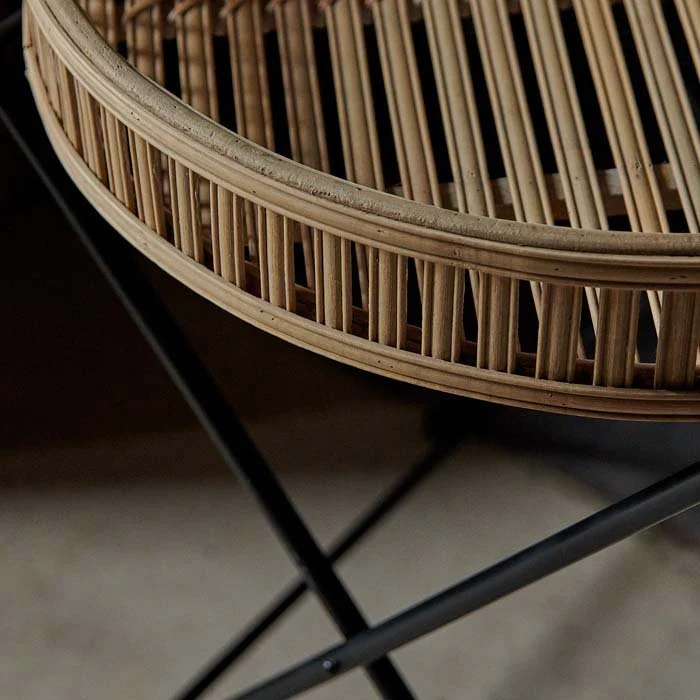 Rosia Bamboo Side Table - Image 3