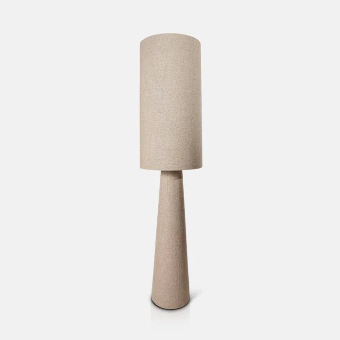 Rylan Woven Floor Lamp, Linen - Image 4