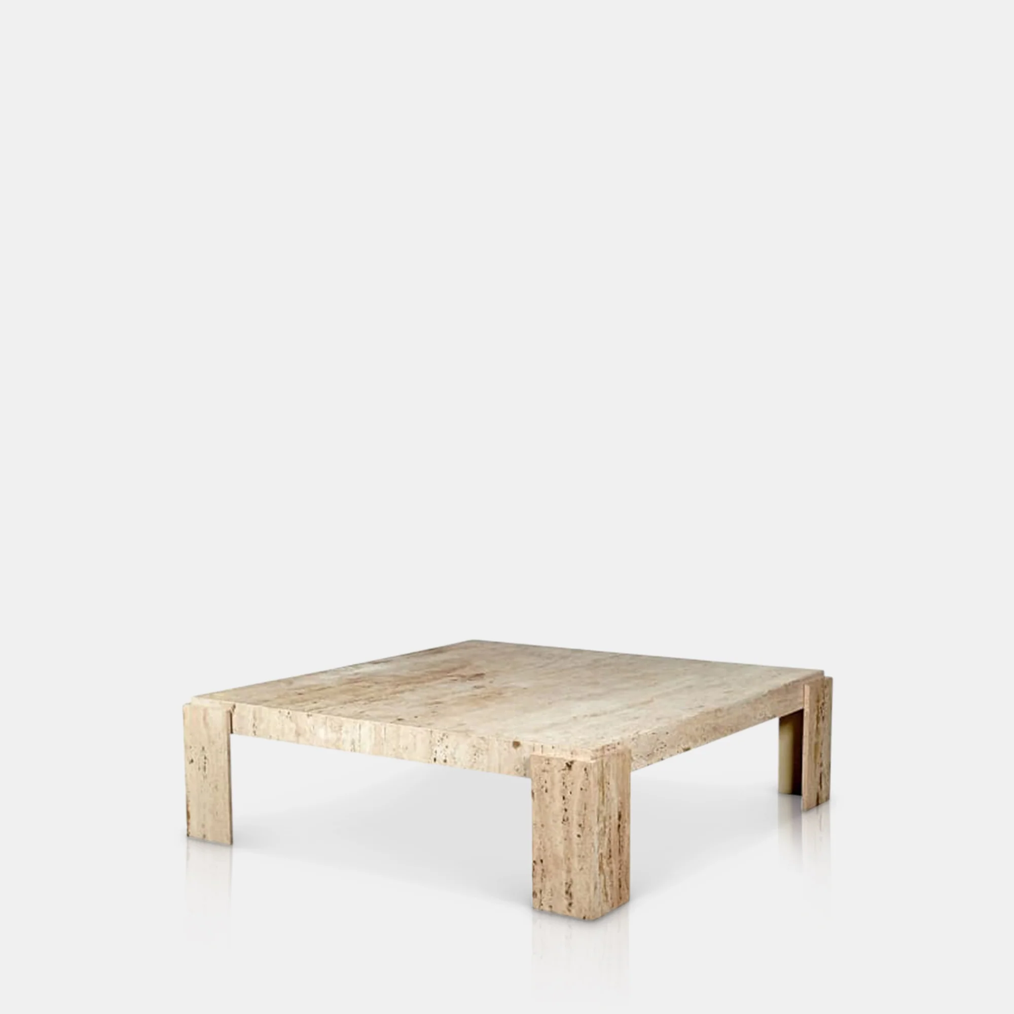 Santa Travertine Coffee Table - Image 4