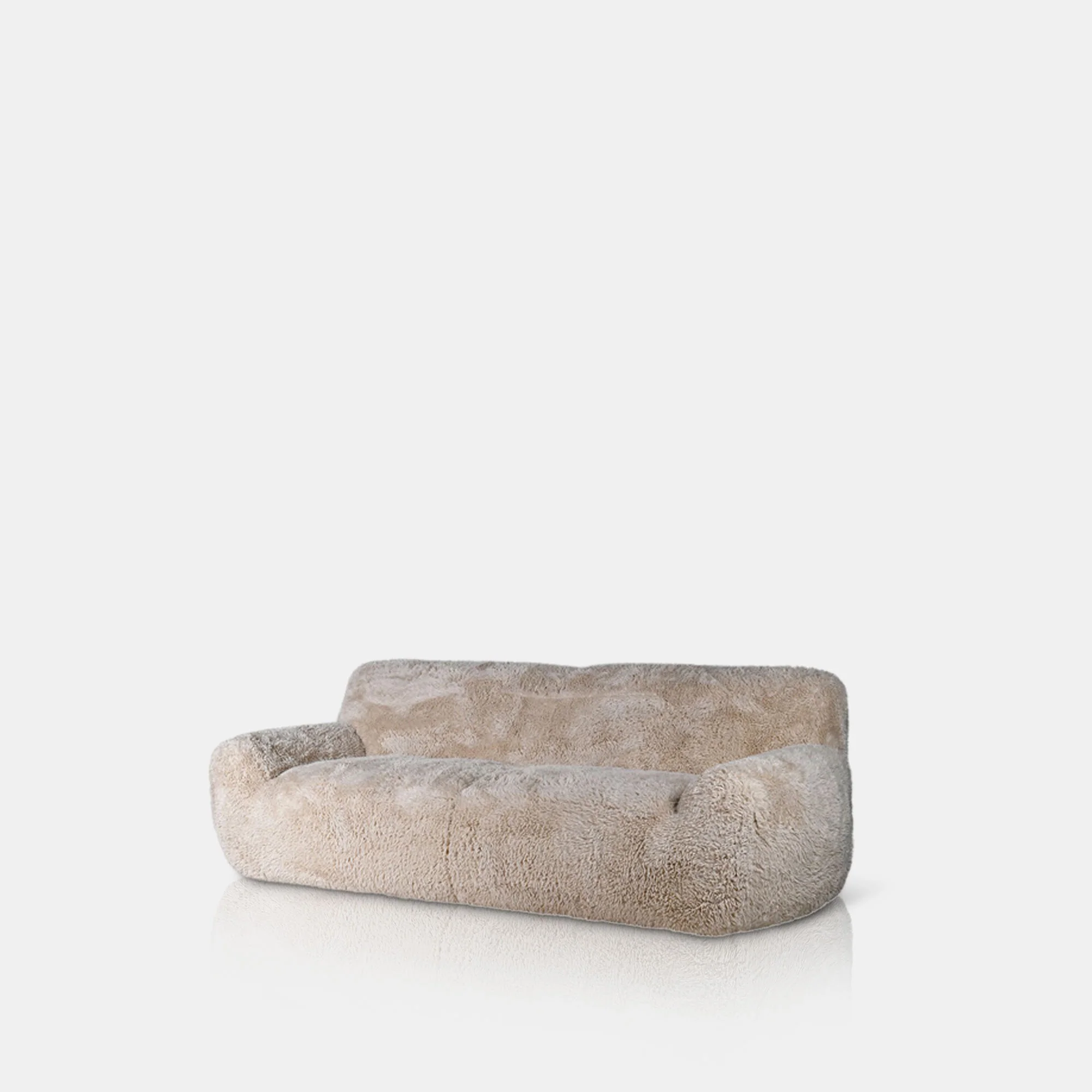 Saskia Faux Fur Sofa - Image 4
