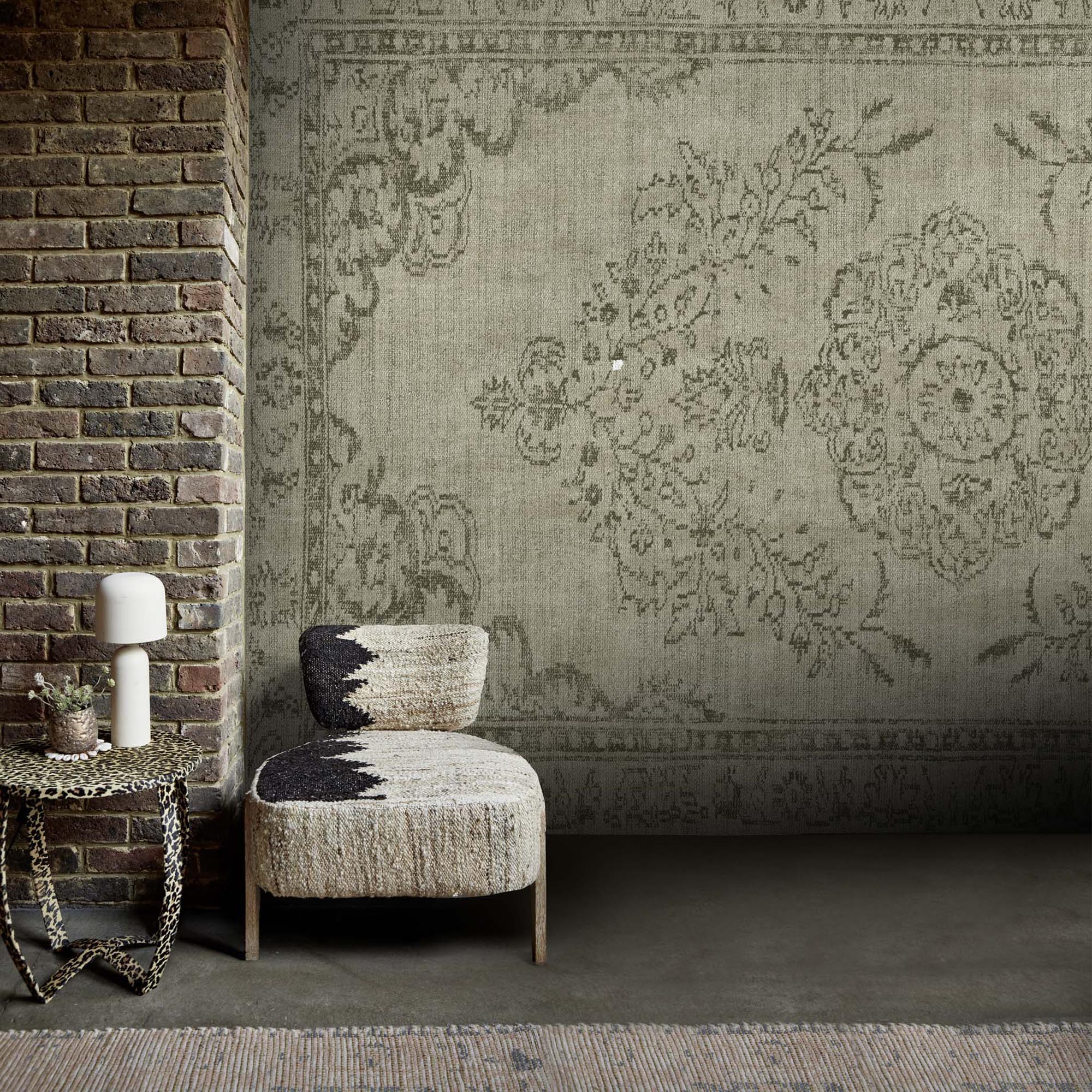 Tapestry Mural, Olive