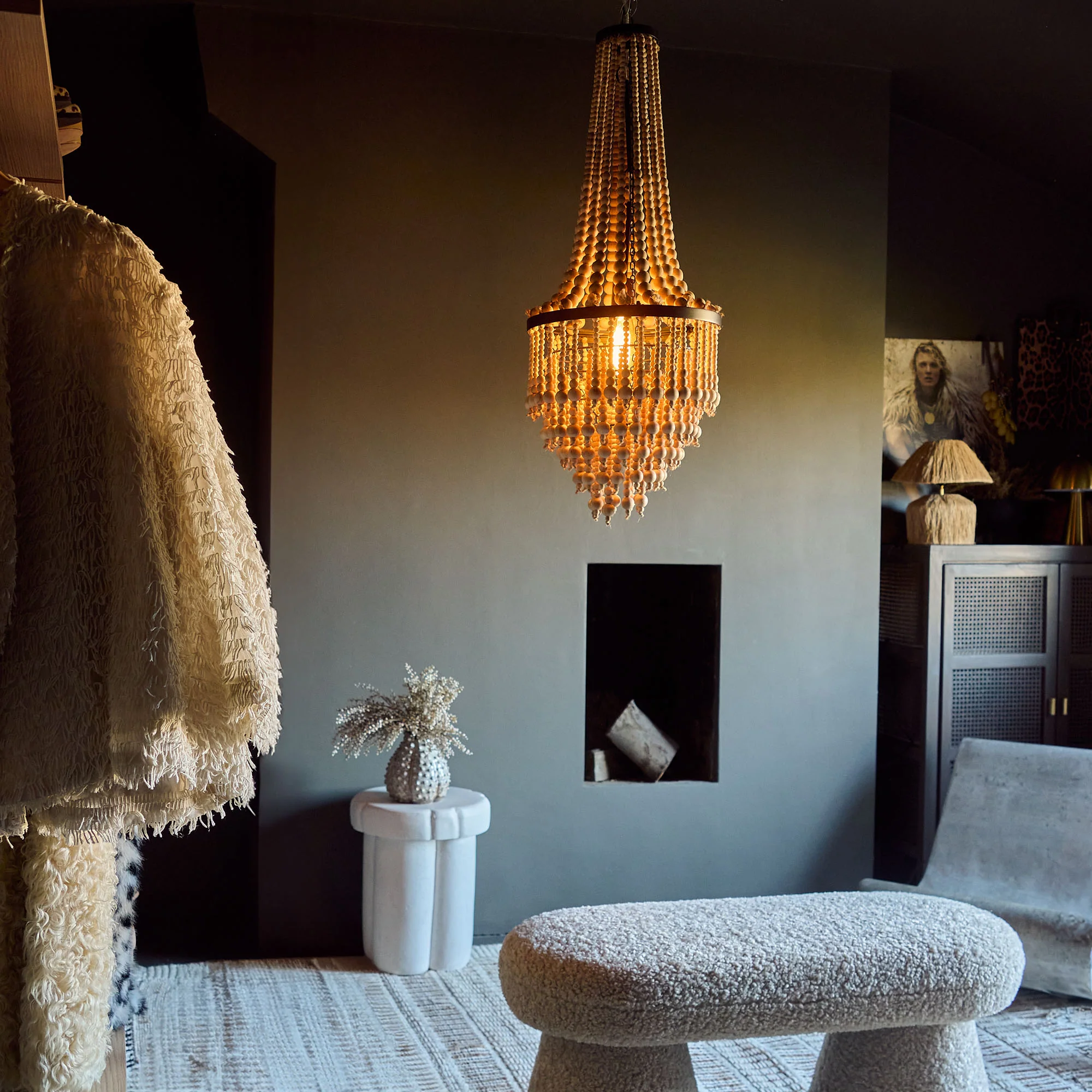 Tara Beaded Chandelier - Image 2