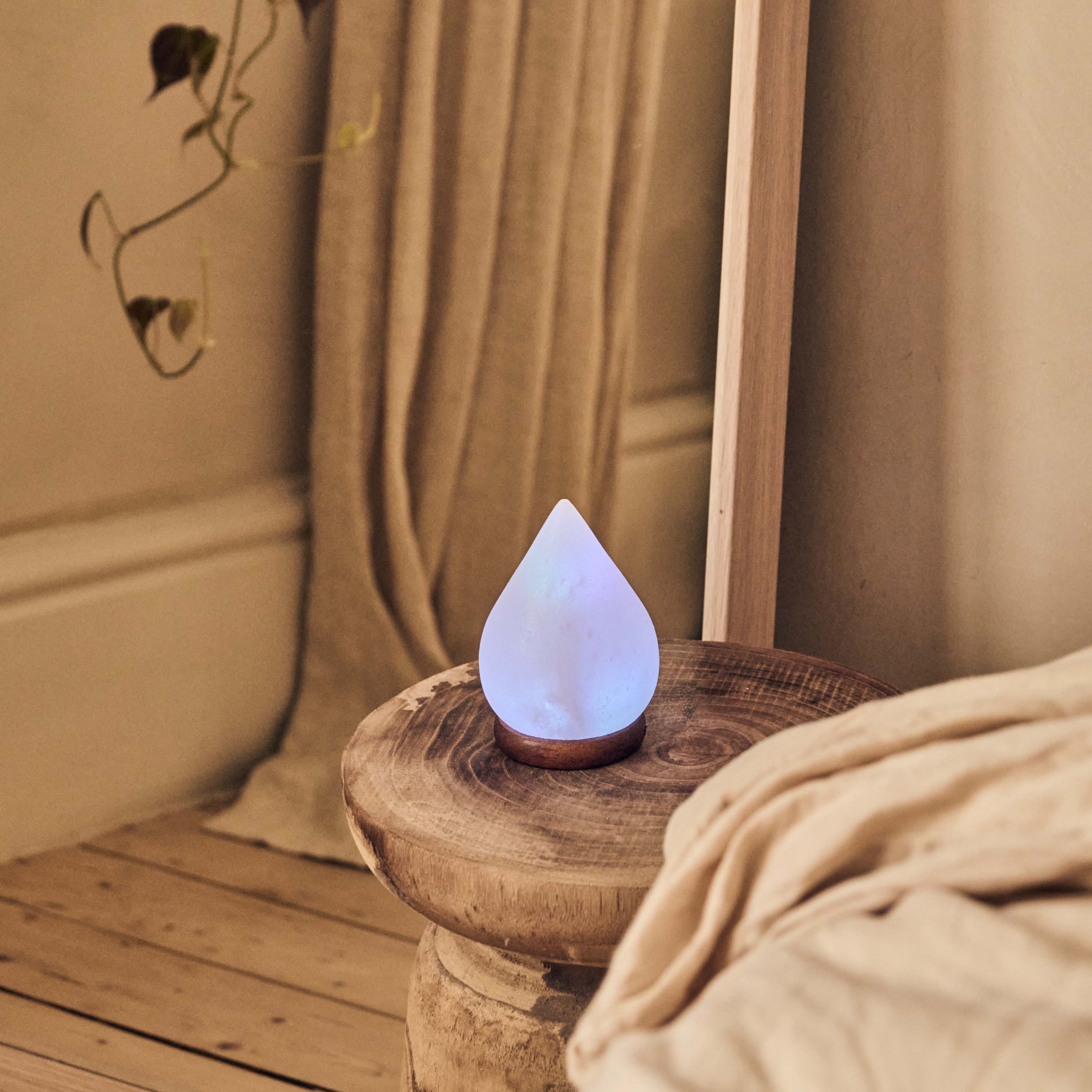 Teardrop Natural Salt Lamp - Image 5