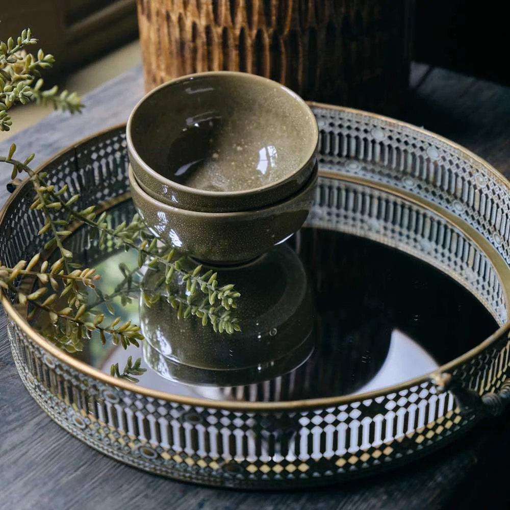 Thorley Mirrored Tray