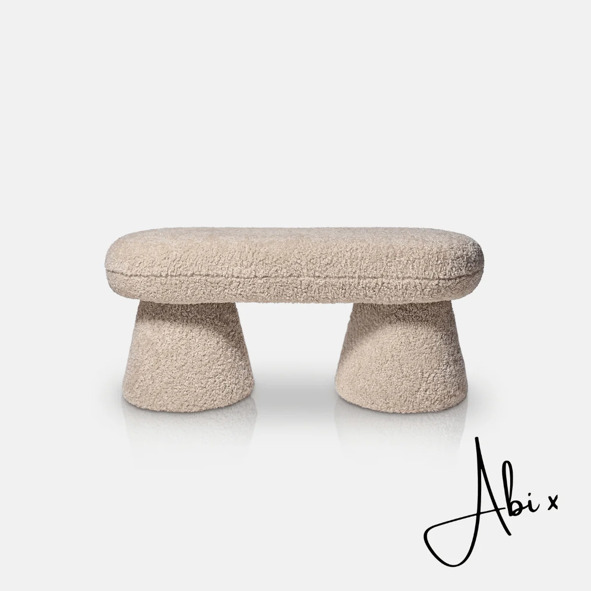 Tulip Bench, Beige - Image 5