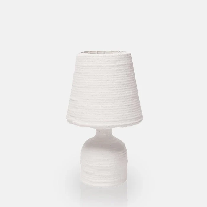 Verdela Paper Mache Table Lamp - Image 4