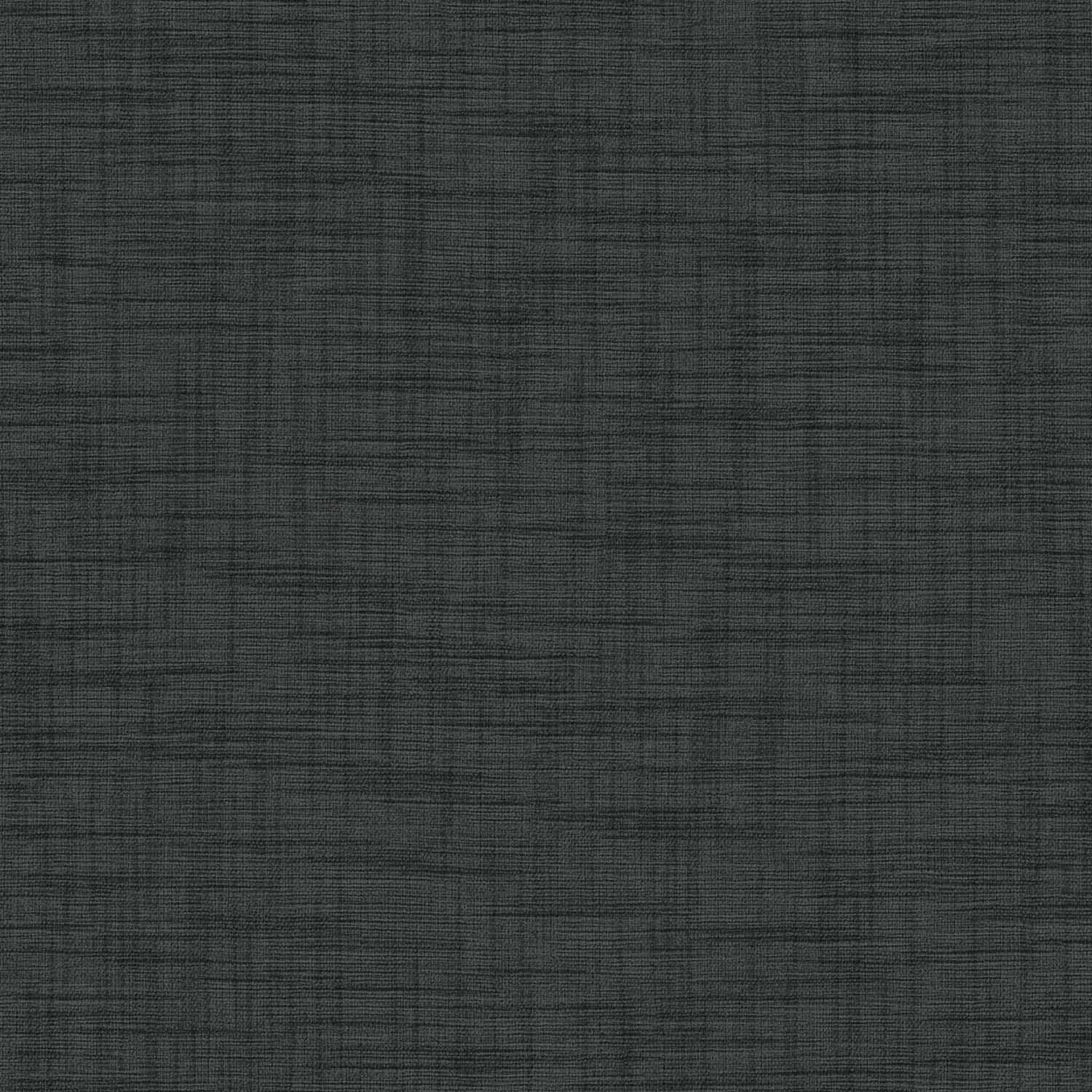 Weathered Linen Wallpaper, Midnight - Image 4