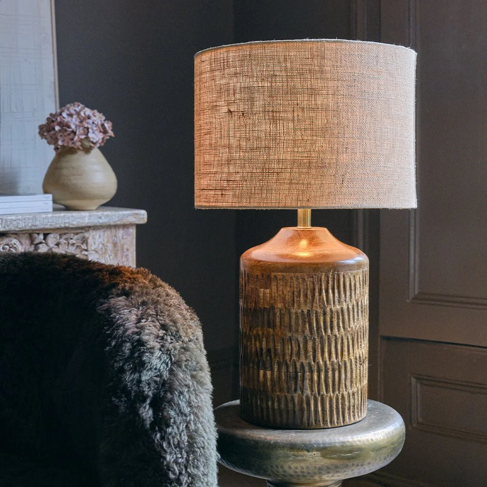 Wimbourne Wooden Table Lamp